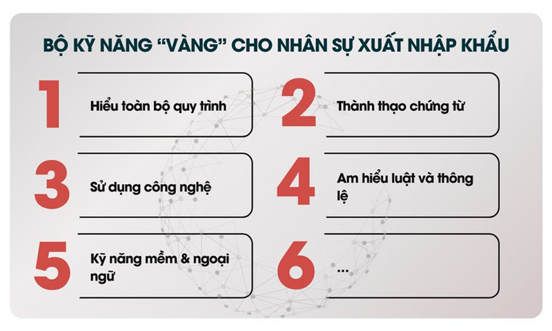 Đâu là kỹ năng "vàng" giúp nhân sự xuất nhập khẩu bứt phá trong kỷ nguyên mới? - 2