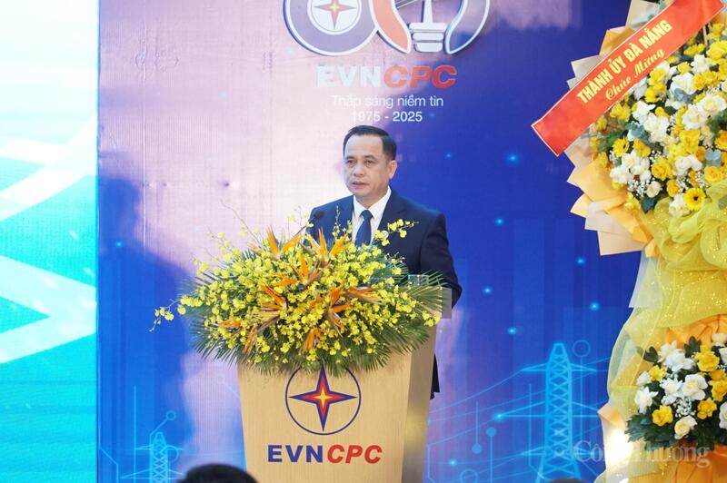 Chủ tịch HĐTV EVNCPC Nguyễn Thanh khẳng định và cam kết: Tập thể EVNCPC sẽ viết tiếp hành trình cho dòng điện miền Trung sáng mãi cùng năm tháng