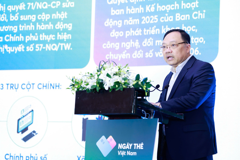 Ông Phạm Anh Tuấn - Vụ trưởng Vụ Thanh toán, Ngân hàng Nhà nước: Chuyển đổi số muốn đi xa thì hành lang pháp lý phải đi trước một bước.