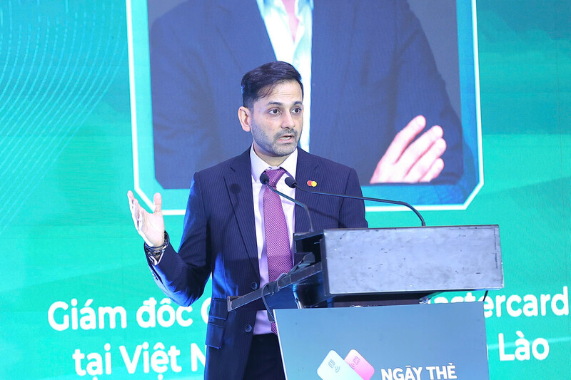 Ông Sharad Jain - Giám đốc Quốc gia của Mastercard tại Việt Nam, Campuchia và Lào
