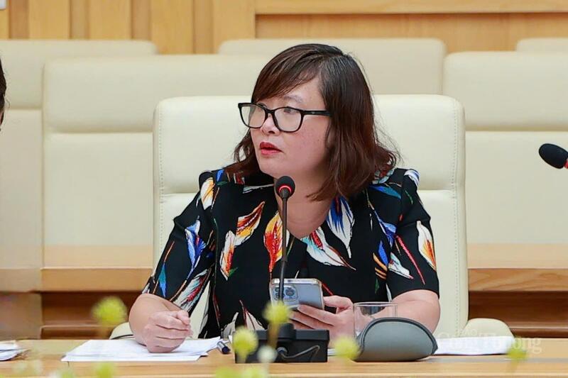 Đại diện Cục Thuế (Bộ Tài chính). Ảnh: Quỳnh Trang