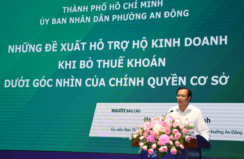 Ông Nguyễn Xuân Thành, Phó Chủ tịch UBND phường An Đông, TP. Hồ Chí Minh. Ảnh: Minh Khuê