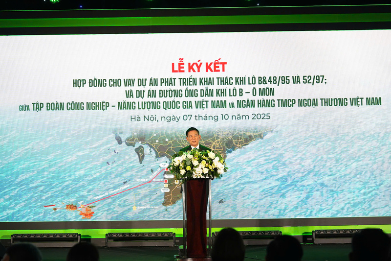 Ủy viên BCH Trung ương Đảng, Phó Thủ tướng Chính phủ Hồ Đức Phớc phát biểu tại sự kiện