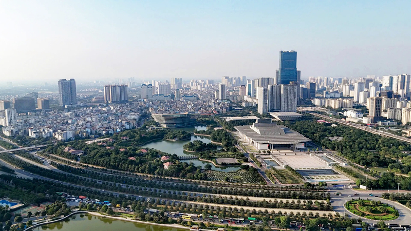 Giá nhà ở tại các đô thị lớn như Hà Nội và TP. Hồ Chí Minh đã tăng mạnh, vượt xa tốc độ tăng thu nhập của người dân. Ảnh: Thanh Hải