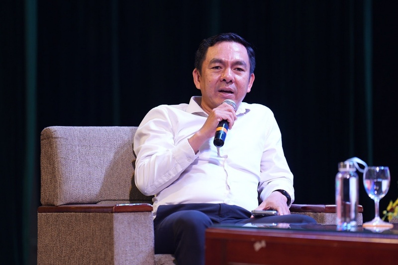 TS. Nguyễn Công Thương, Phó Giám đốc Khối Dữ liệu và Trí tuệ nhân tạo VietinBank chia sẻ. Ảnh: Hoàng Giáp