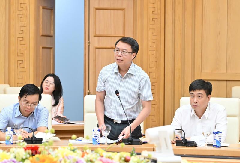 Ông Đoàn Ngọc Dương, Phó Cục trưởng Cục Điện lực phát biểu. Ảnh: Cấn Dũng