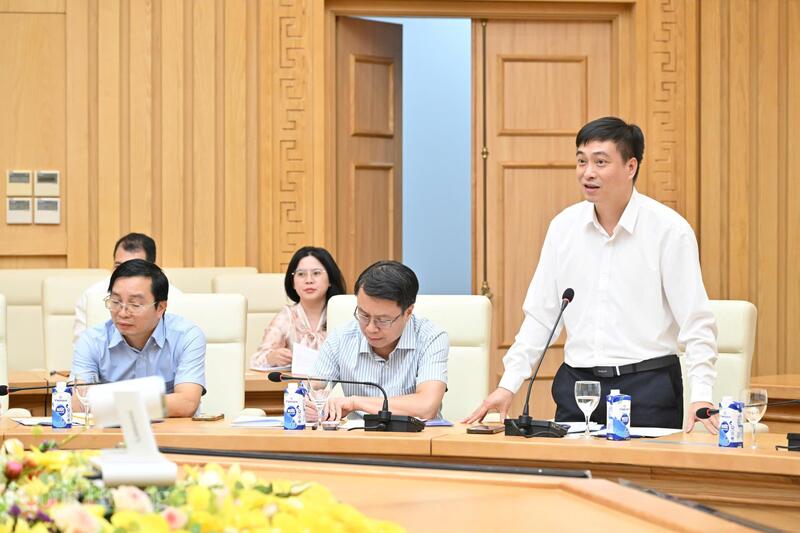 Ông Bùi Nguyễn Anh Tuấn, Phó Cục trưởng Cục Quản lý và Phát triển thị trường trong nước. Ảnh: Cấn Dũng