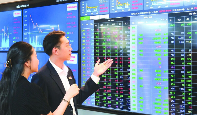 Thị trường chứng khoán Việt Nam chính thức được nâng hạng. Ảnh minh hoạ