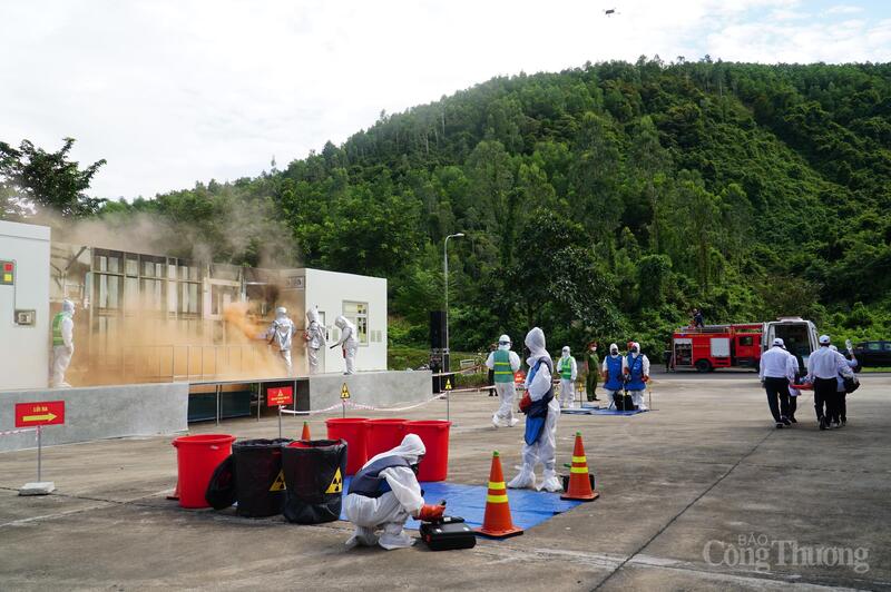 Diễn tập ứng phó sự cố bức xạ hạt nhân TP. Đà Nẵng năm 2024