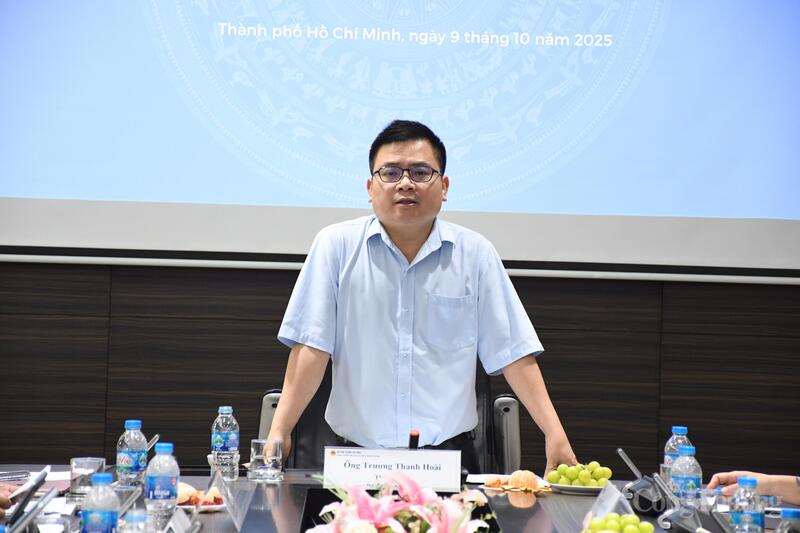 Thứ trưởng Trương Thanh Hoài phát biểu chỉ đạo tại hội thảo. Ảnh: Hoàng Chiến