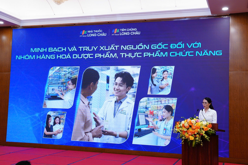 Bà Trần Thị Huyền - Giám đốc Pháp chế, hệ thống nhà thuốc và Trung tâm tiêm chủng Long Châu