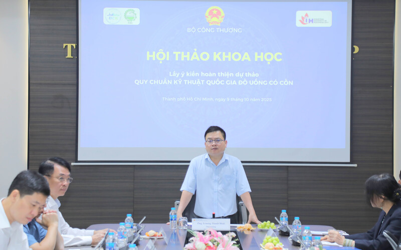 Thứ trưởng Trương Thanh Hoài phát biểu tại hội thảo . Ảnh: Thanh Minh.