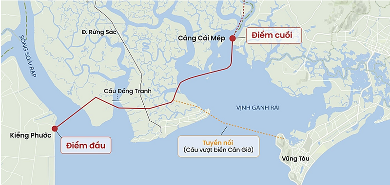 Cầu vượt biển Cần Giờ - Vũng Tàu sẽ là dự án mang tính biểu tượng cho giai đoạn phát triển mới
