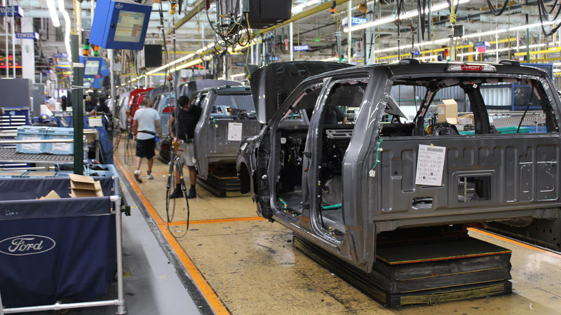 Vụ cháy nhà máy nhôm khiến nguồn cung của Ford bị gián đoạn. Ảnh minh họa