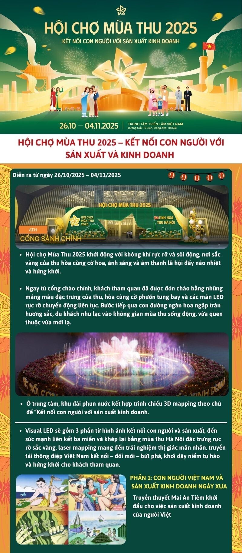 Infographic | Hội chợ mùa Thu 2025 - 1