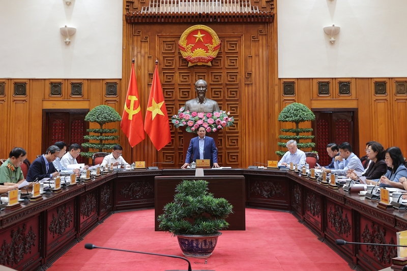 Quang cảnh cuộc họp. Ảnh: VGP/Nhật Bắc