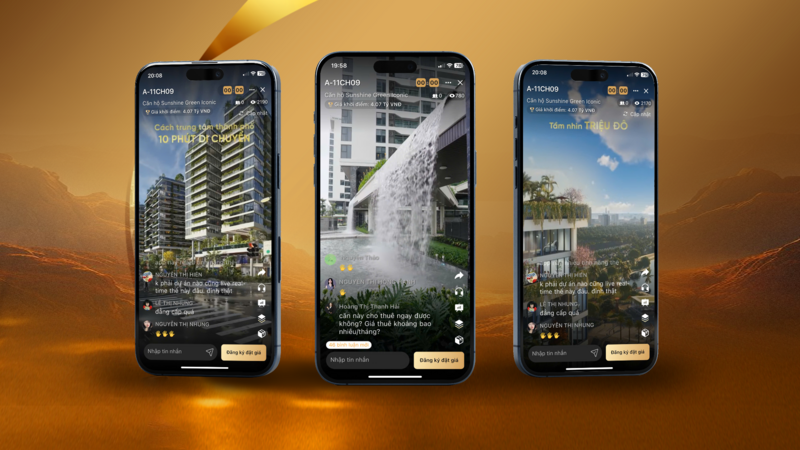 Chương trình livestream đặt giá bất động sản NobleGo trên Noble App của Sunshine Group được người mua nhà đón nhận tích cực, hướng tới một phương thức tiếp cận bất động sản mới hiệu quả trong thời 4.0