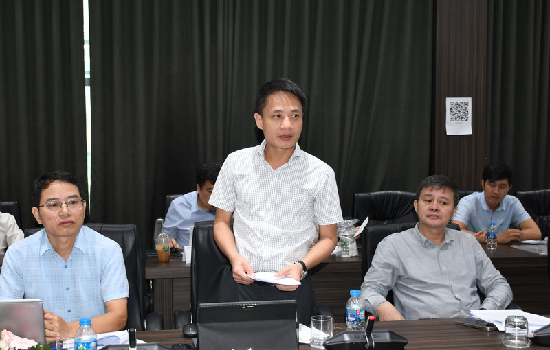 Đại diện cơ quan chuyên môn đóng góp ý kiến tại hội thảo. Ảnh: Minh Khuê.