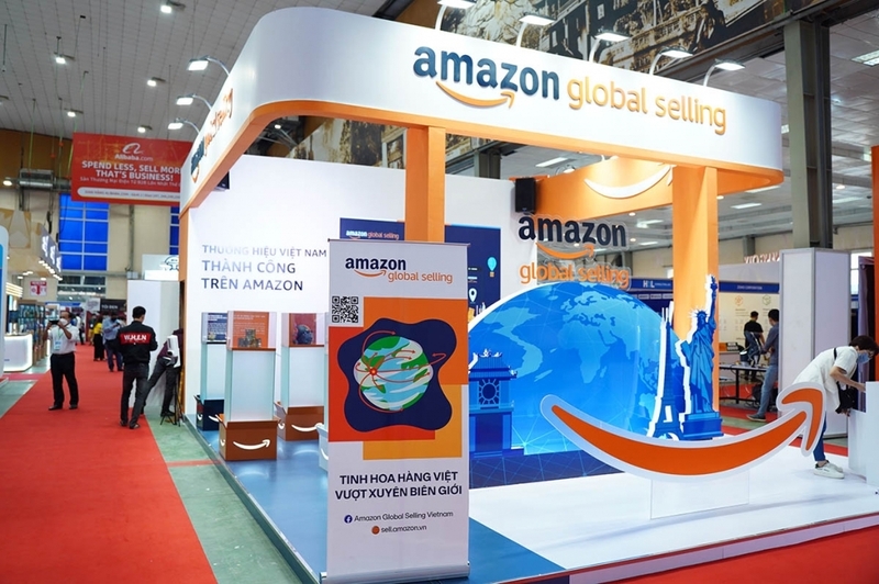 Tập đoàn Amazon sẽ tham dự Hội chợ Mùa Thu 2025. Ảnh: Khánh Linh