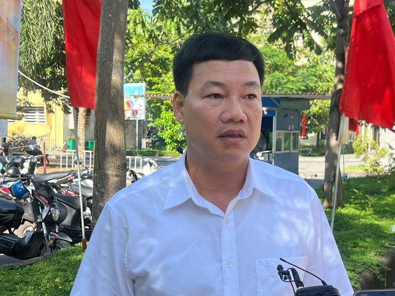 Ông Nguyễn Tiến Luật, Phó Hiệu trưởng Trường Cao đẳng Công nghiệp Thái Nguyên