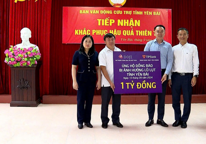 Những hành động nhân ái vì cộng đồng đã trở thành dấu ấn đặc trưng trong hành trình phát triển của DOJI.