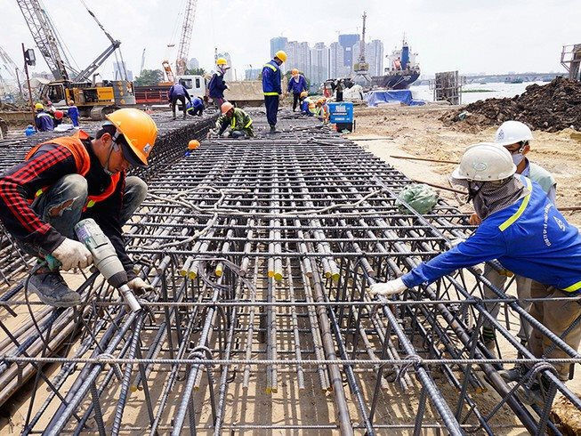 Giải ngân vốn đầu tư công 9 tháng được đánh giá tích cực. Ảnh minh hoạ.