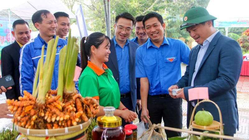 Nhiều sự kiện xúc tiến thương mại đã được Quảng Ngãi tổ chức (Ảnh: Dương Tuyên)