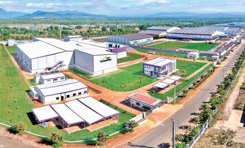 Công ty TNHH Quicornac (Khu công nghiệp Trà Đa, tỉnh Gia Lai).