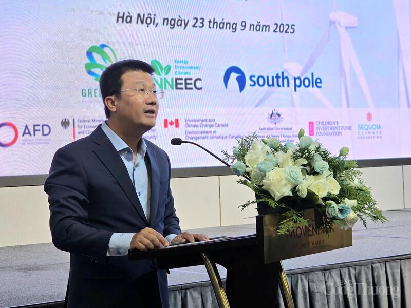 Ông Nguyễn Tuấn Quang - Phó Cục trưởng Cục Biến đổi khí hậu