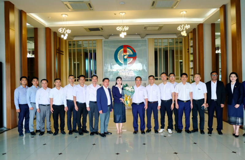 Phối hợp công tác giữa EVNNPT và các doanh nghiệp Lào