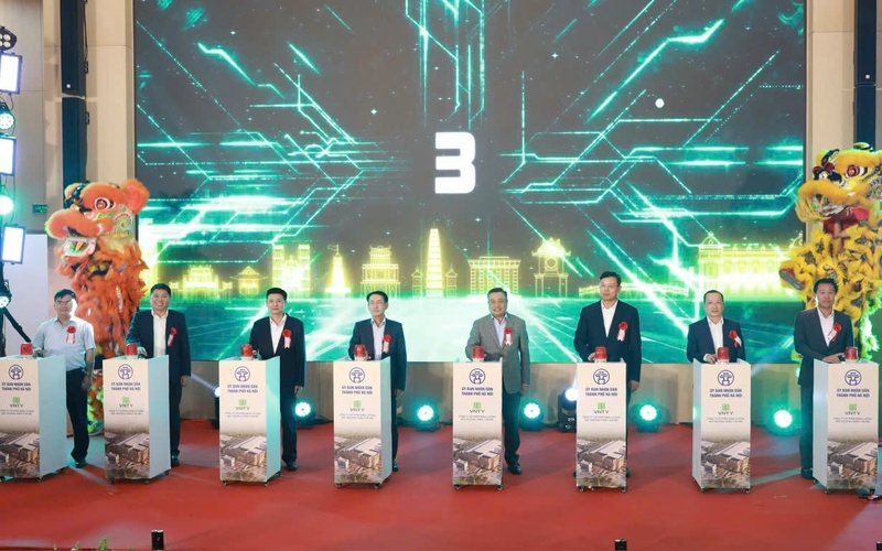 Hà Nội khánh thành nhà máy điện rác 5.000 tấn/ngày đêm. Ảnh: CTTHN
