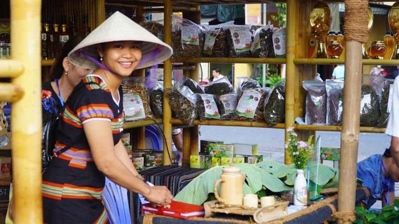 Phát triển cây dược liệu dưới tán rừng đang là hướng đi được nhiều bà con vùng cao TP. Đà Nẵng lựa chọn để phát triển kinh tế. Ảnh: Nguyễn Dương
