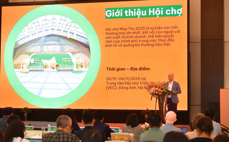 Ông Vũ Bá Phú bày tỏ kỳ vọng sự kiện xúc tiến thương mại tầm vóc quốc gia, quảng bá hình ảnh một Việt Nam năng động, hội nhập, sáng tạo ra thế giới.