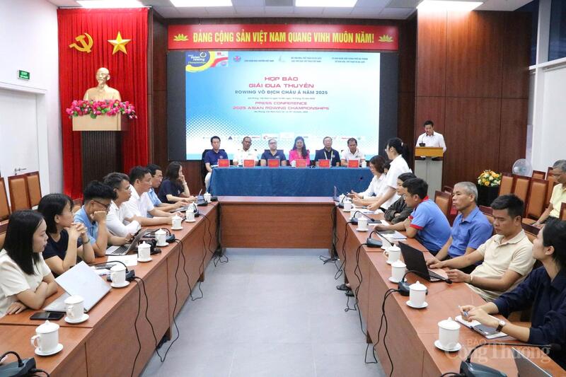 Ban tổ chức thông tin đến các cơ quan báo chí Trung ương và địa phương về Giải vô địch Rowing châu Á 2025 sẽ diễn ra tại Hải Phòng từ ngày 16 - 19/10.