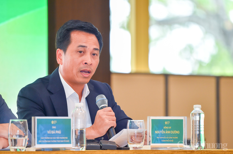 Ông Nguyễn Ánh Dương, Phó Giám đốc Sở Công Thương Hà Nội thông tin tới phóng viên.