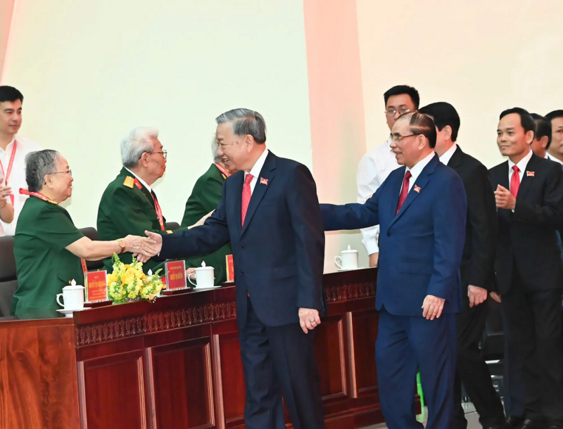 Tổng Bí thư Tô Lâm dự Đại hội đại biểu Đảng bộ TP. Hồ Chí Minh lần thứ I nhiệm kỳ 2025-2030