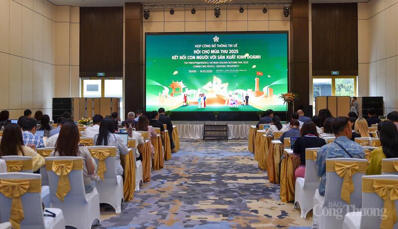 Họp báo Hội chợ Mùa Thu 2025