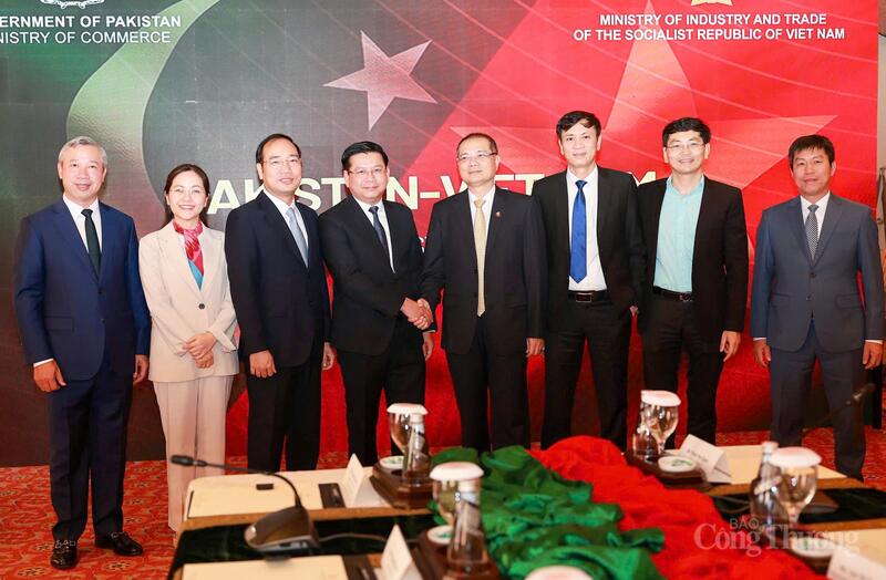 Các đại biểu tham dự hội đàm.