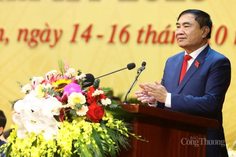Bí thư Tỉnh ủy Điện Biên Trần Quốc Cường phát biểu khai mạc.
