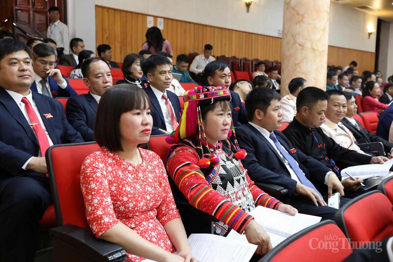 Đại biểu dự Đại hội Đảng bộ tỉnh Điện Biên lần thứ XV, nhiệm kỳ 2025 - 2030.