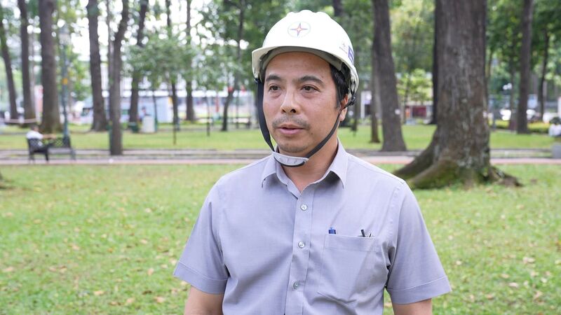 Ông Ngô Sơn Hải - Phó Tổng giám đốc EVN. Ảnh: Thu Hường