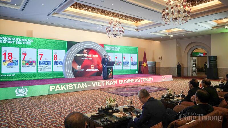 Toàn cảnh Diễn đàn Doanh nghiệp Việt Nam - Pakistan.