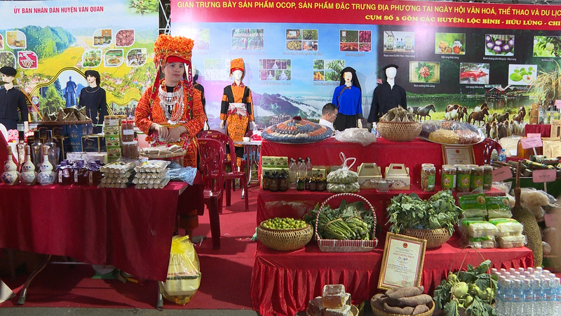 Hiện toàn tỉnh Lạng Sơn có gần 170 sản phẩm được công nhận OCOP