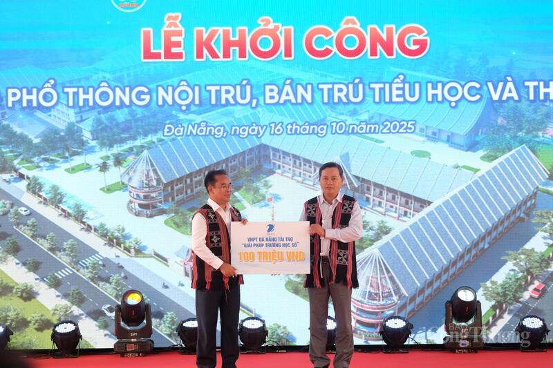 Nhiều đơn vị trên địa bàn TP. Đà Nẵng góp sức để xây dựng môi trường học tập tại Trường phổ thông nội trú, bán trú Tiểu học và THCS xã Tây Giang hiện đại