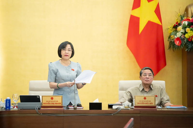 Phó Chủ tịch Quốc hội Nguyễn Thị Thanh.