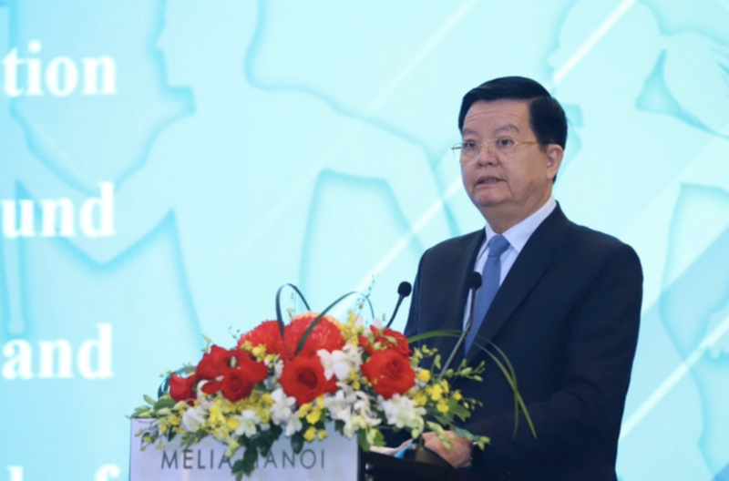 Phó Thủ tướng Mai Văn Chính phát biểu. Ảnh: Việt Hùng