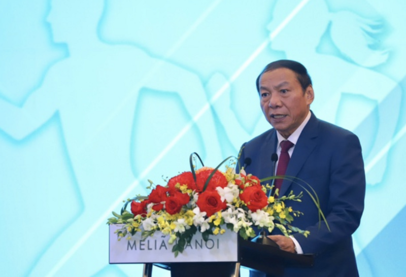 Bộ trưởng Bộ Văn hóa, Thể thao và Du lịch Nguyễn Văn Hùng nhấn mạnh, Cộng đồng ASEAN đã trở thành khu vực đoàn kết, năng động và thịnh vượng. Ảnh: Việt Hùng