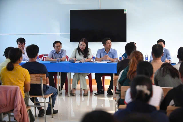 Buổi làm việc với Sở Giáo dục - Đào tạo Quảng Trị và UBND xã Kim Ngân