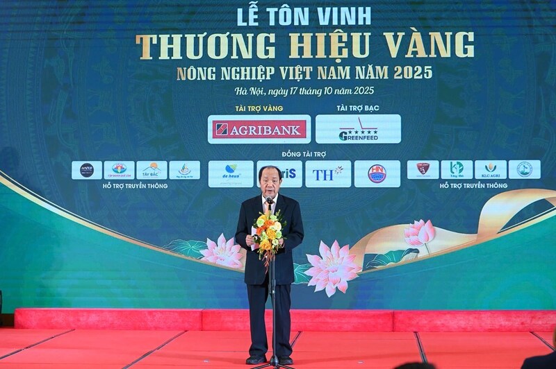 Ông Hồ Xuân Hùng, Chủ tịch Tổng hội Nông nghiệp và Phát triển nông thôn Việt Nam phát biểu tại sự kiện. Ảnh: Bích Hồng