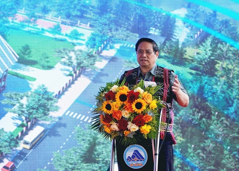 Thủ tướng chính phủ Phạm Minh Chính phát biểu chỉ đạo tại buổi lễ